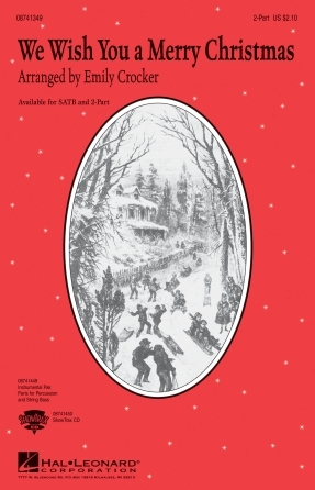 Hal Leoanrd 08741349 We Wish You a Merry Christmas for 2-Part Choir