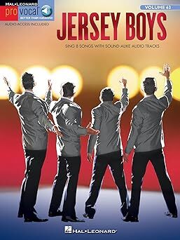 Hal Leonard 00137717 Pro Vocal Men's Edition Volume 63: Jersey Boys w/ Online Audio 