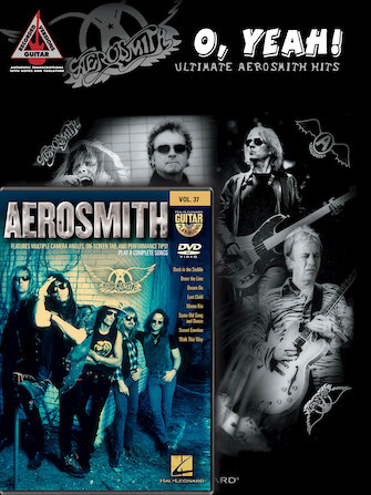 Hal Leonard 00142920 Aerosmith Guitar Pack Guitar Recorded Versions Softcover with DVD - TAB