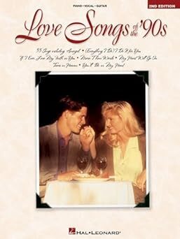 Hal Leonard 00310015 Love Songs Of The Ninties 2nd Edition (Decades of Love Songs) PVG Songbook