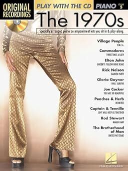 Hal Leonard 00311372 The 1970s: Play with the CD Series Piano Volume 5  PVG Songbook