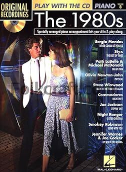 Hal Leonard 00311446 The 1980s: Play with the CD Series Piano Volume 8 PVG Songbook