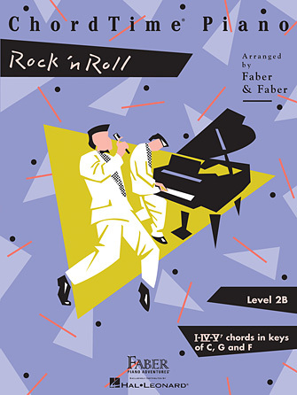 Hal Leonard 00420130 Faber Piano Adventures: ChordTime Piano Rock 'n' Roll Level 2B