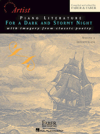Hal Leonard 00420219 Faber Piano Adventures: Piano Literature for a Dark and Stormy Night – Vol. 1