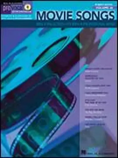 Hal Leonard 00740366 Pro Vocal Series, Vol. 26 & 30 for Male Singers: Movie Songs 