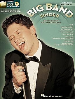 Hal Leonard 00740403 Pro Vocal Men's Edition Volume 47: The Big Band Singer
