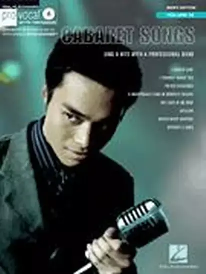 Hal Leonard 00740405 Pro Vocal Volume 49 for Male Singers: Cabaret w/CD