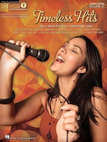 Hal Leonard 00740421 Pro Vocal Women's Edition Volume 47 Timeless Hits w/CD