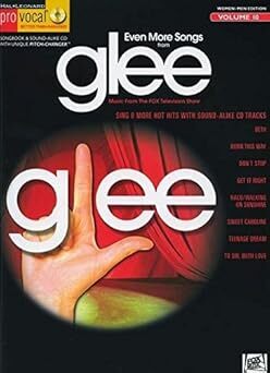 Hal Leonard 00740443 Pro Vocal Songbook Volume 10: Even More Songs From Glee w/CD
