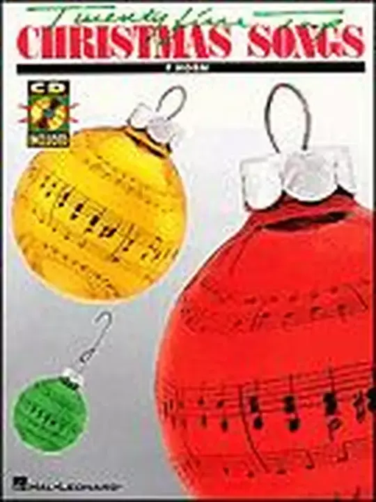 Hal Leonard 00841501Twenty-Five Top Christmas Songs for F Horn w/CD