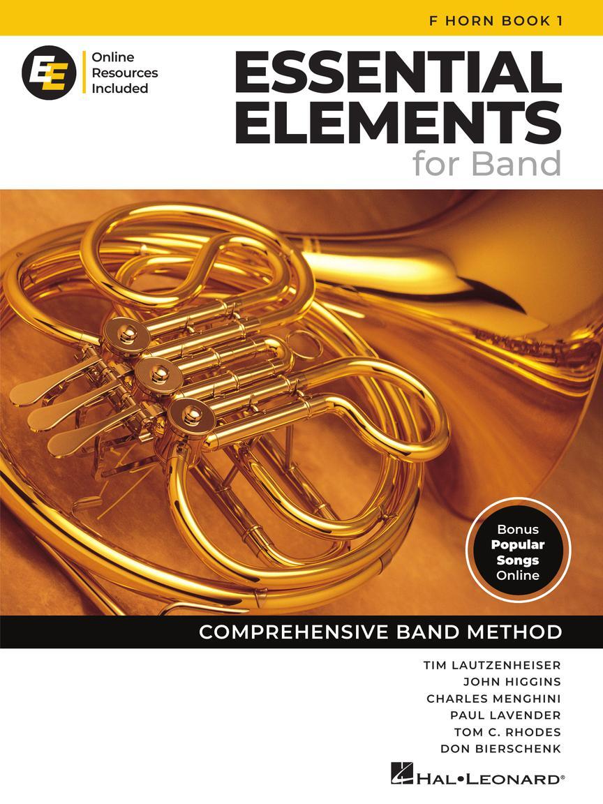 Hal Leonard 00870253 Essential Elements for Band Book 1 : F Horn 2025 edition