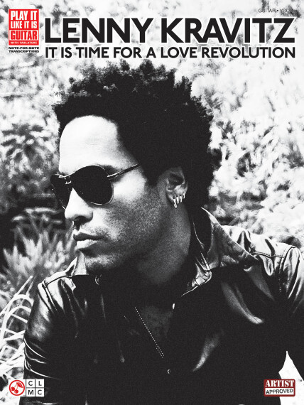 Hal Leonard 02501203 Lenny Kravitz: It Is Time for a Love Revolution Guitar Book