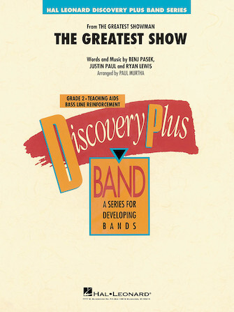 Hal Leonard 04005740 The Greatest Show (from The Greatest Showman) Discovery Plus Concert Band 
