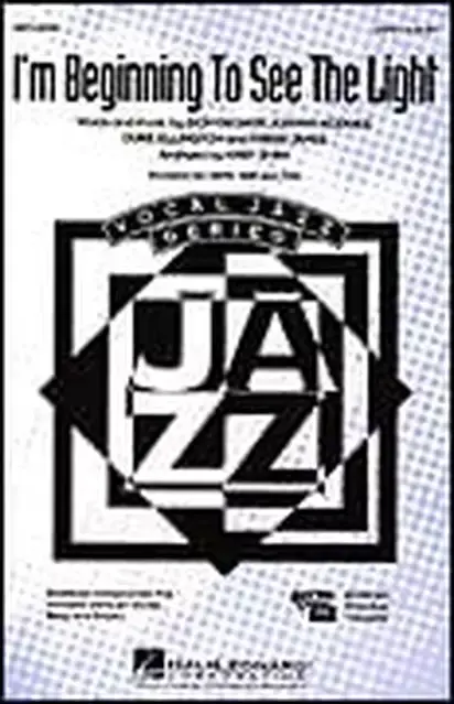 Hal Leonard 08740184 I'm Beginning to See the Light for SSA Choir