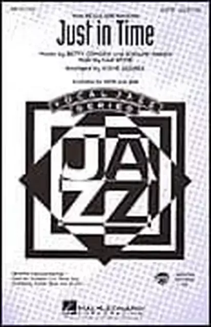 Hal Leonard 08741771 Just in Time from Bells Are Ringing for SAB Choir