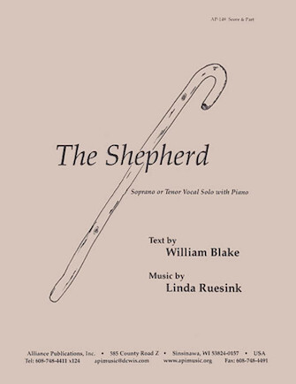 Hal Leonard 08770076 The Shepherd for Solo Soprano or Tenor Voice