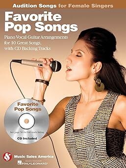 Hal Leonard 14028738 Favorite Pop Songs: Audition Songs for Female Singers PVG Songbook