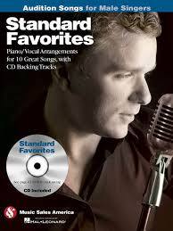 Hal Leonard 14037454 Audition Songs for Male Singers: Standard Favorites w/CD
