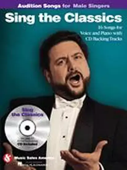 Hal Leonard 14041656 Audition Songs for Male Singers: Sing the Classics w/CD