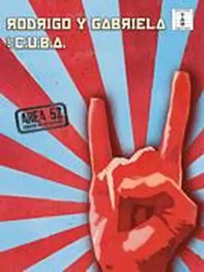 Hal Leonard 14041901 Rodrigo Y Gabriela, C.U.B.A.: Area 52 Guitar Book
