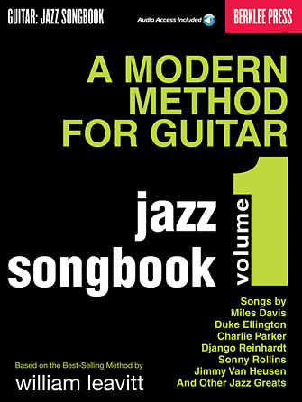 Hal Leonard 50449539 Modern Method for Guitar Jazz Songbook Vol 1 with CD