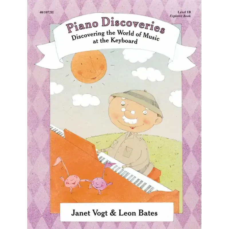 Heritage Music 40/1072H Piano Discoveries Piano Book 1B