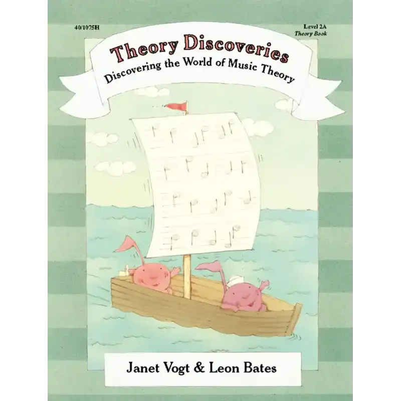 Heritage Music 40/1076H Piano Discoveries Theory Book 2A