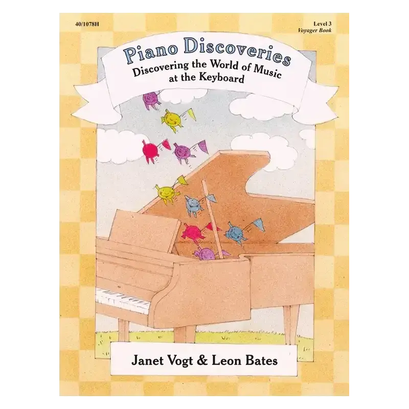 Heritage Music 40/1078H Piano Discoveries Piano Book 3