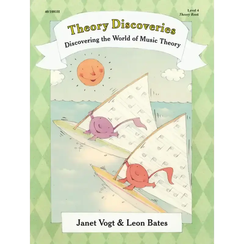 Heritage Music 40/1081H Piano Discoveries Theory Book 4