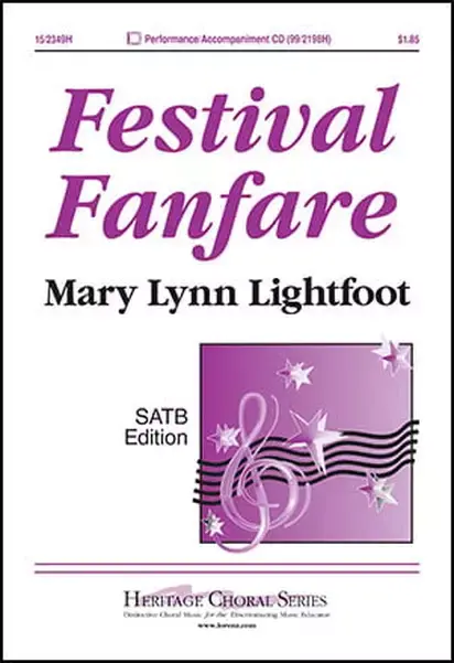 Heritage Music Press 152349H Festival Fanfare for SATB Choir