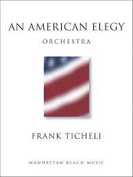 Manhattan Beach Music 178701 An American Elegy for String Orchestra Score