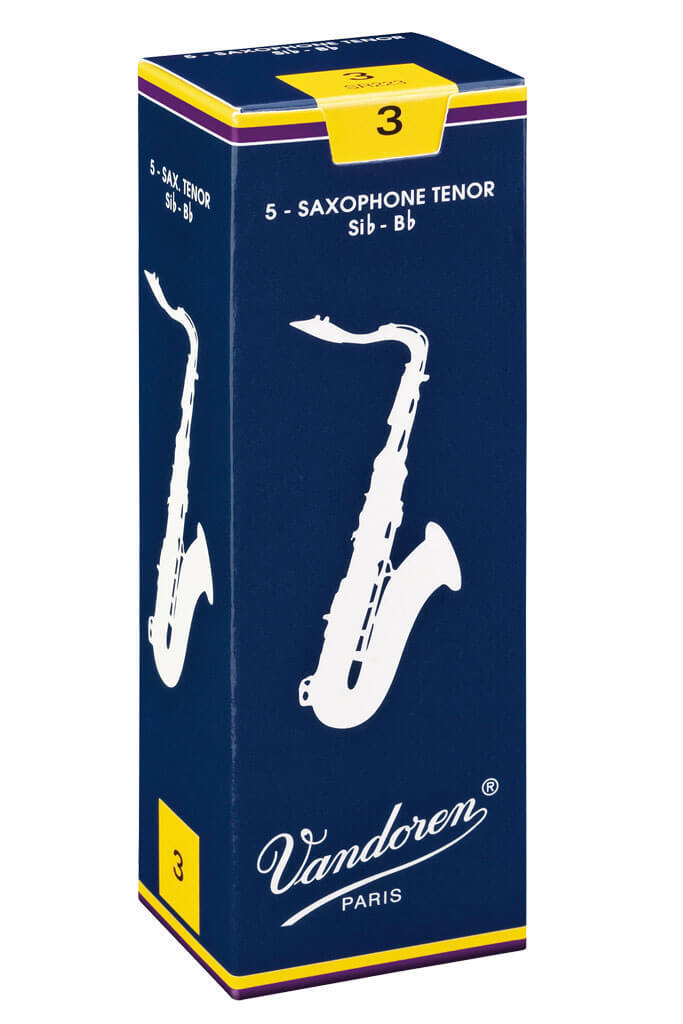 Vandoren SR22 Tenor Saxophone Reeds Box of 5 - 008576120177