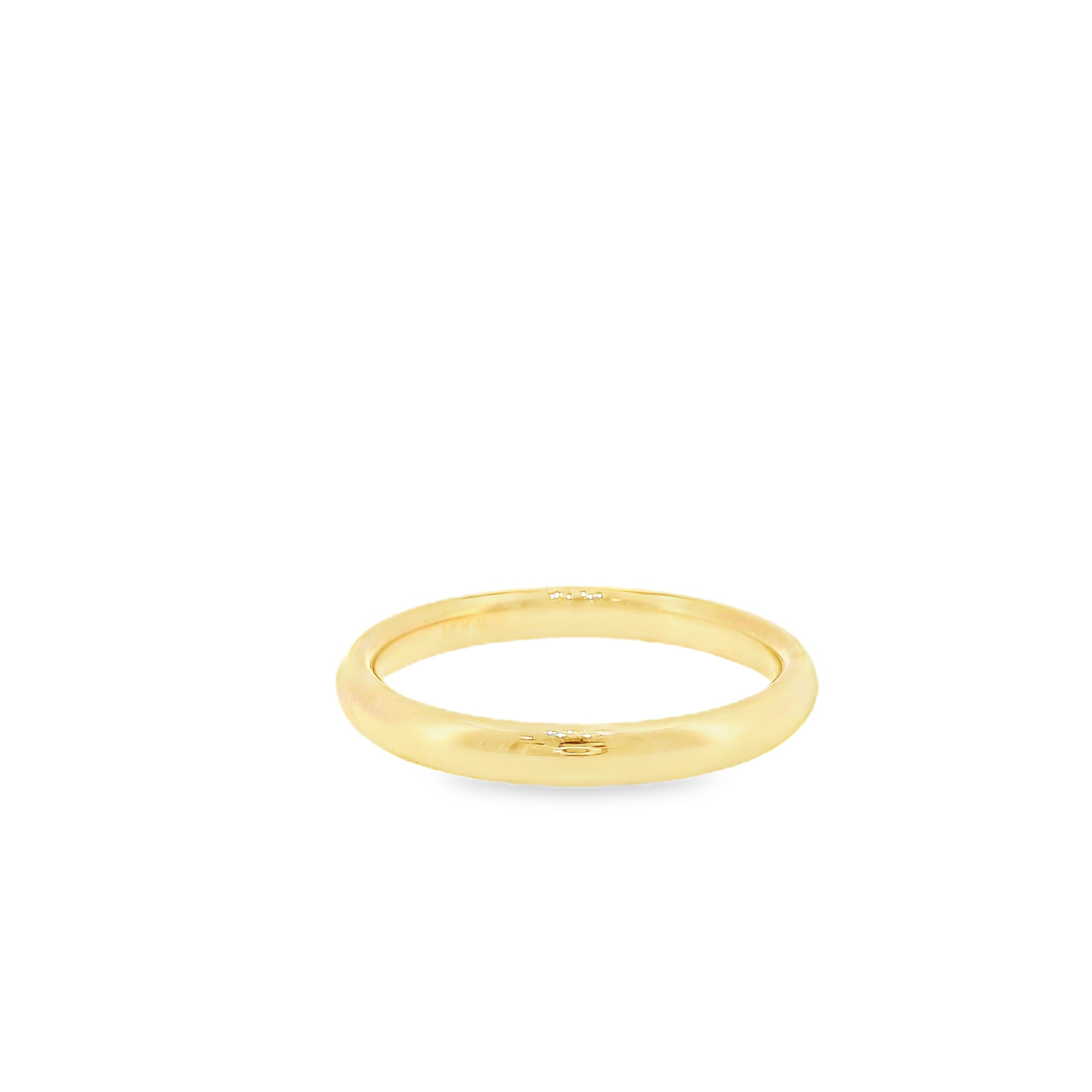 3mm Comfort Fit Wedding Band in 14K Yellow Gold - Size 11 