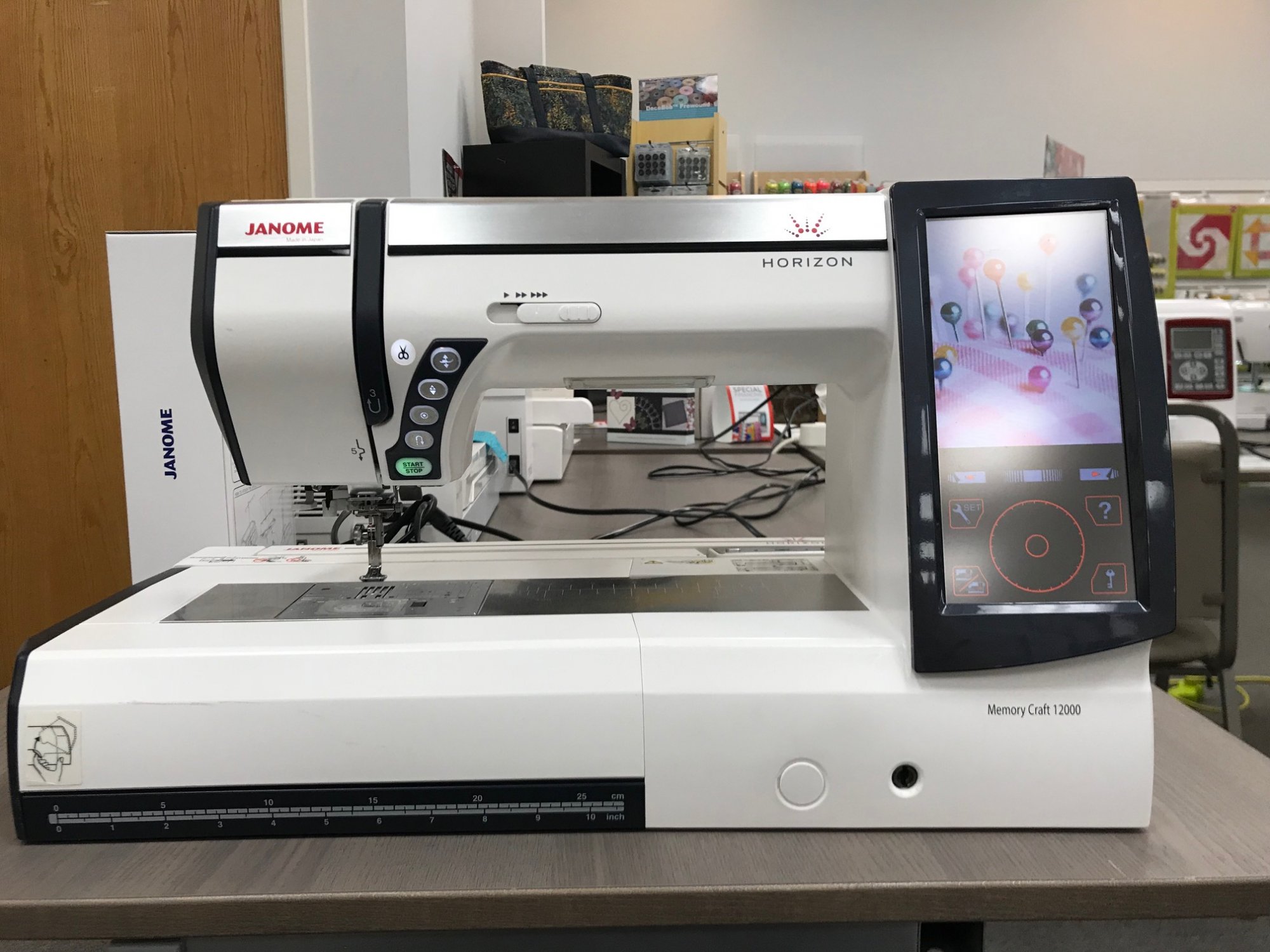 USED Janome MC12000