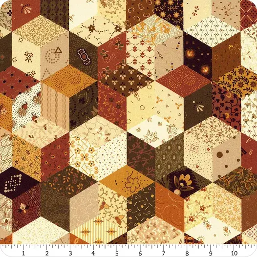 Pam's Star Cheddar Special Edition 68 x 68 by Pam Buda Quilt Kit