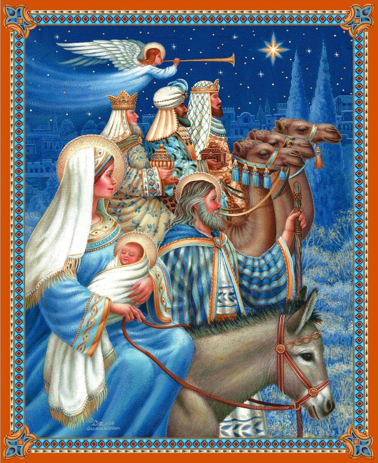 Picture a Christmas II 35 1/2 x 43 1/2 The Nativity Panel