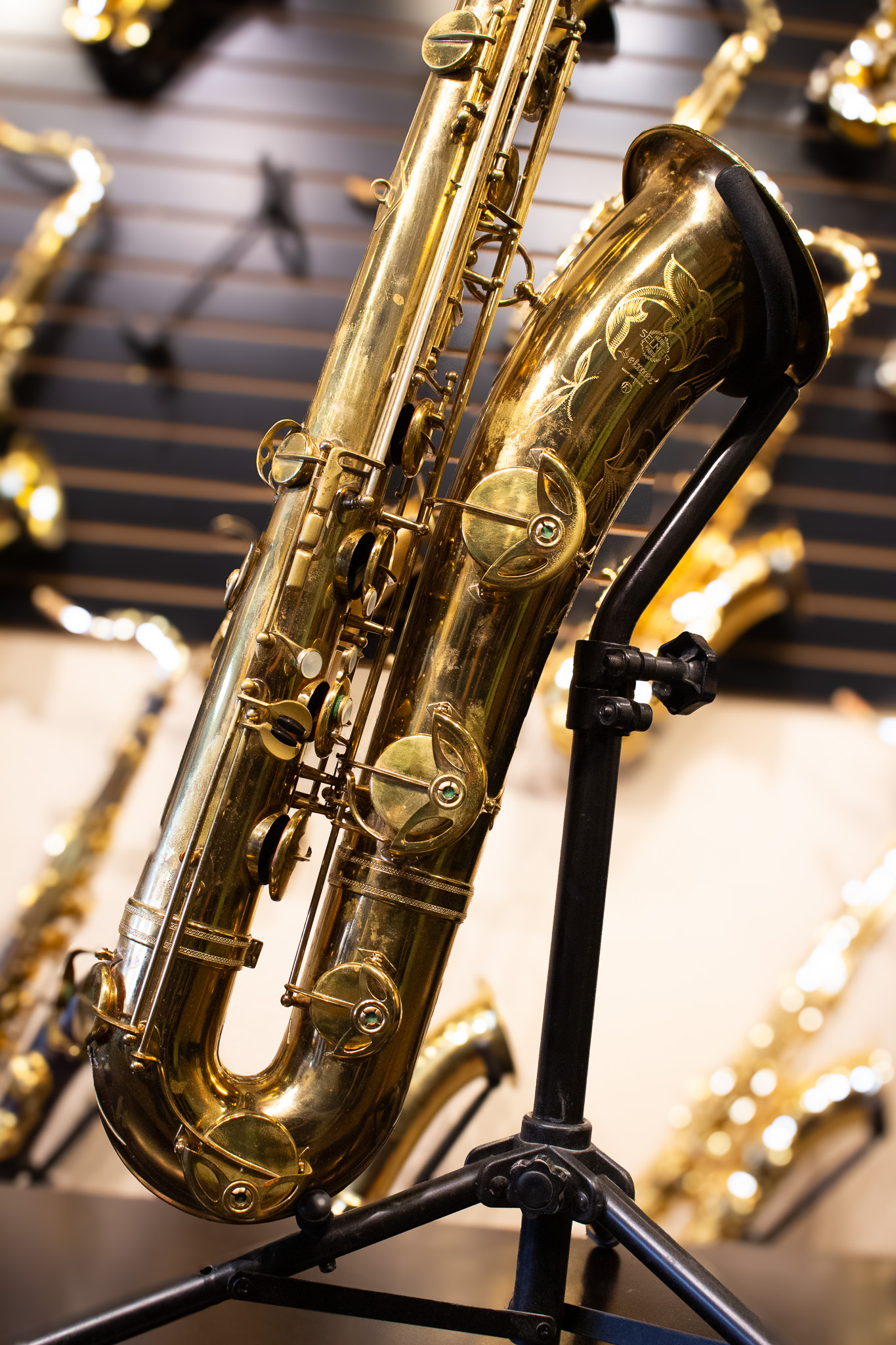 Selmer Mark VI Baritone Saxophone Low Bb Serial #137xxx