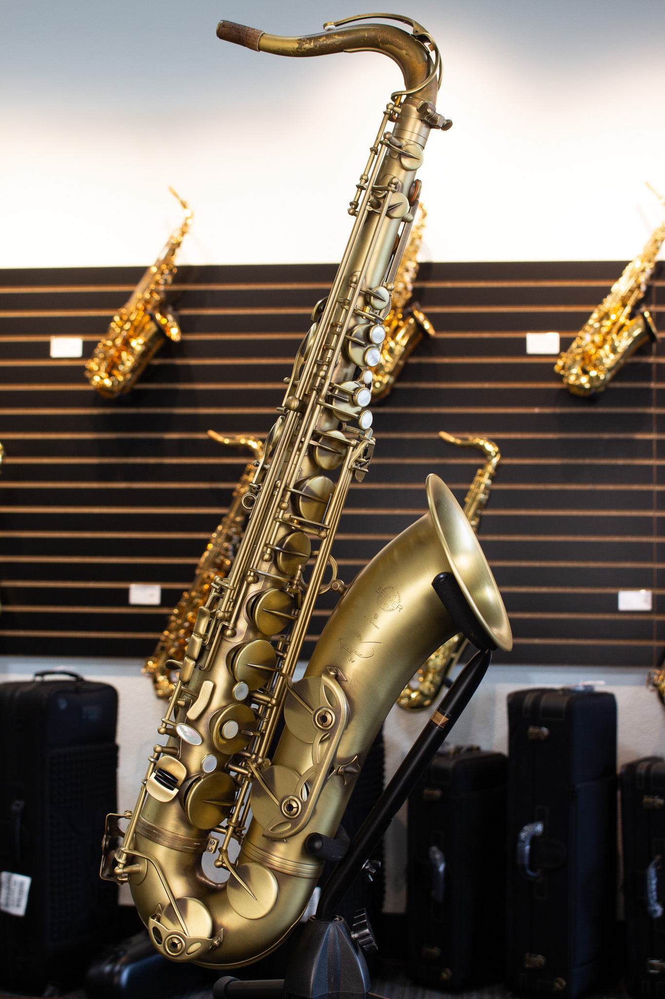 管楽器・吹奏楽器 Selmer Reference 54 Brushed Satin Henri SELMER Paris - Reference 54 tenor saxophone