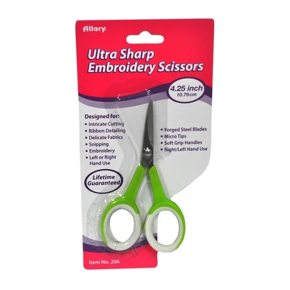 Ultra Sharp Embroidery Scissors 4-1/4in