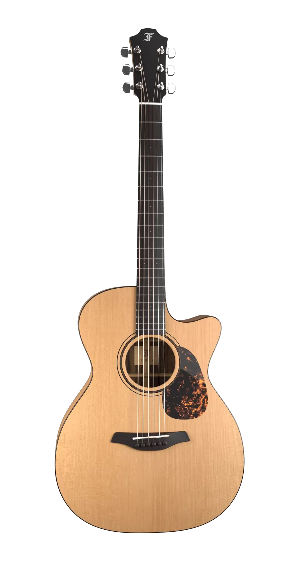 Furch Blue OMc-CM a Orchestra Model Cutaway Acoustic Guitar - Western Red Cedar & African Mahogany