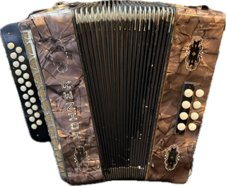 Hohner Corso Button Accordion - Key of CF (Pre-Owned)