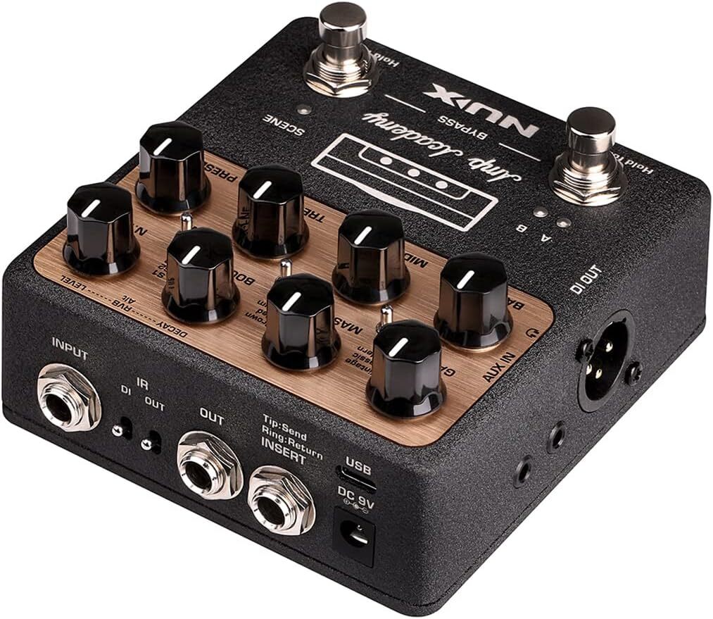 NuX Amp Academy Stomp Box Amp Modeler Pedal - 5601