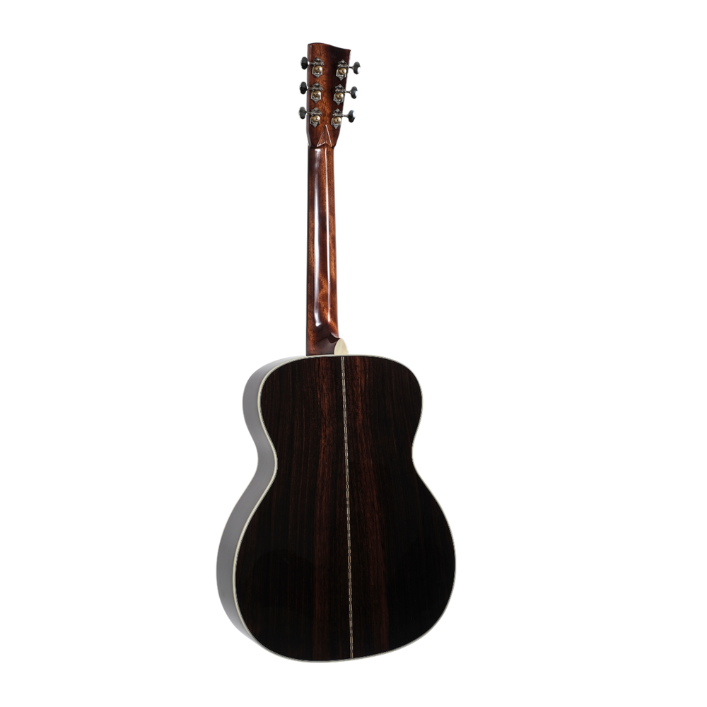 1026pyzar　RO-328 Recording King 6 String Acoustic Guitar, Right, Natural Gloss (RO