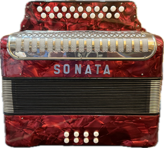 Sonata 2-Row Button Accordion - Key of GC (Pre-Owned)