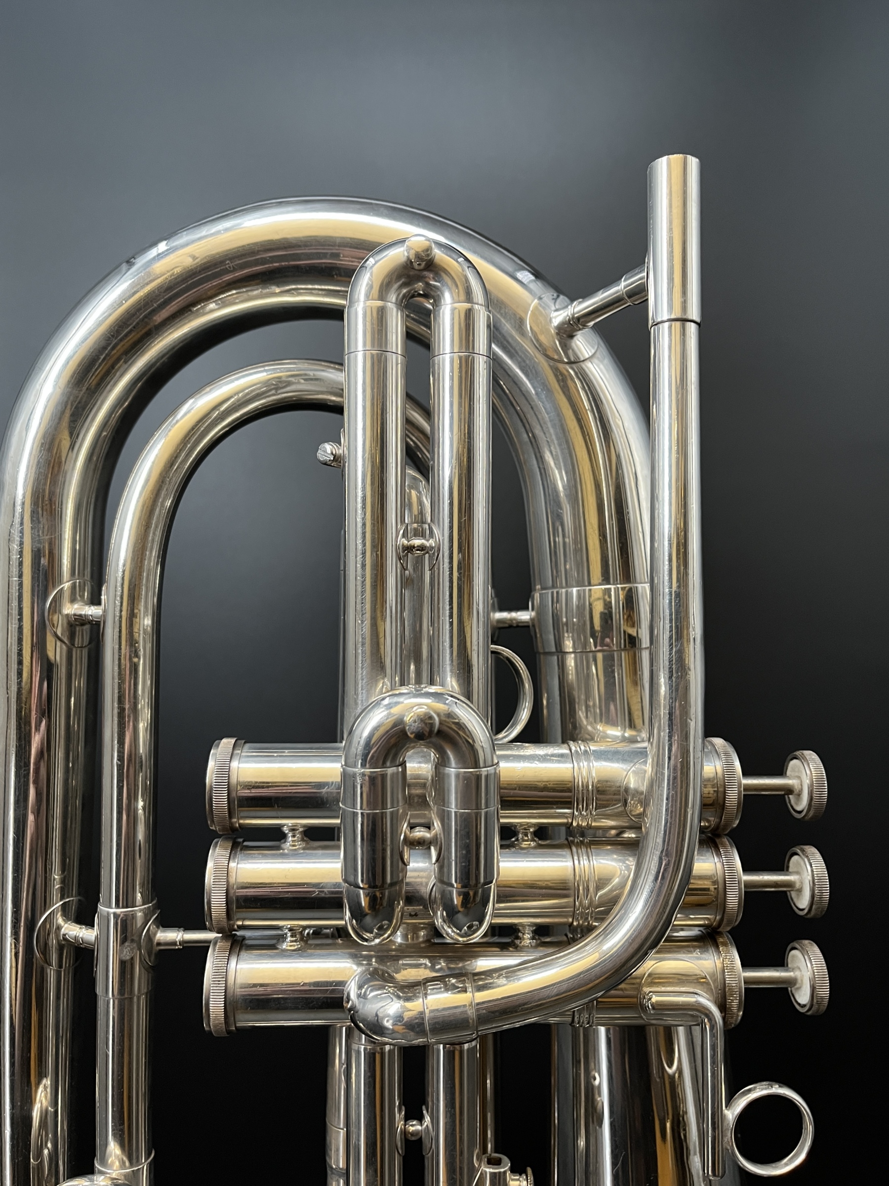 管楽器・吹奏楽器 kanstul baritone bugle Kanstul Silver Finish Brass Instruments for sale | eBay