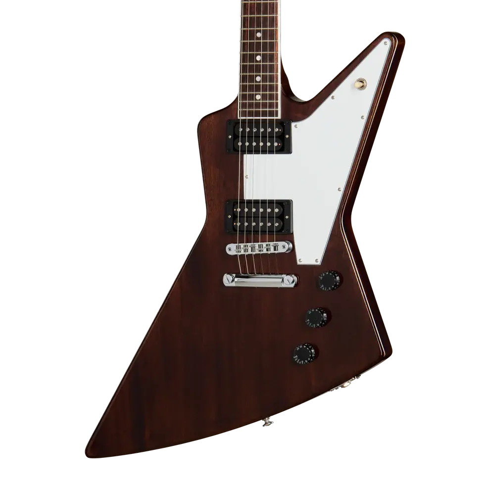 Gibson Explorer 70s Electric Guitar - Dark Walnut