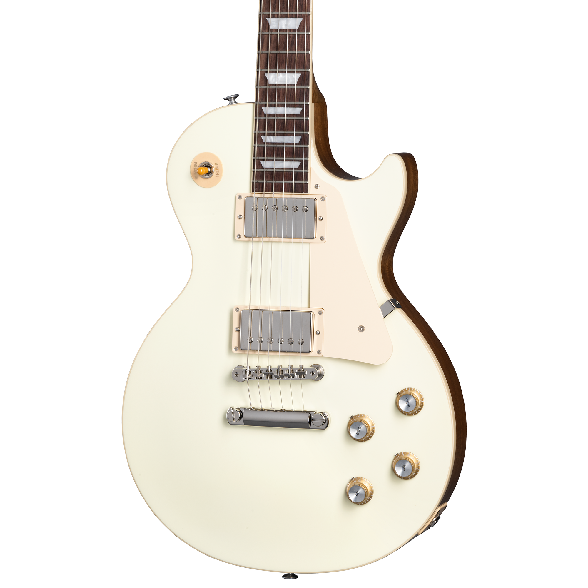 Gibson Les Paul Standard '60s Plain Top Electric Guitar - Classic White