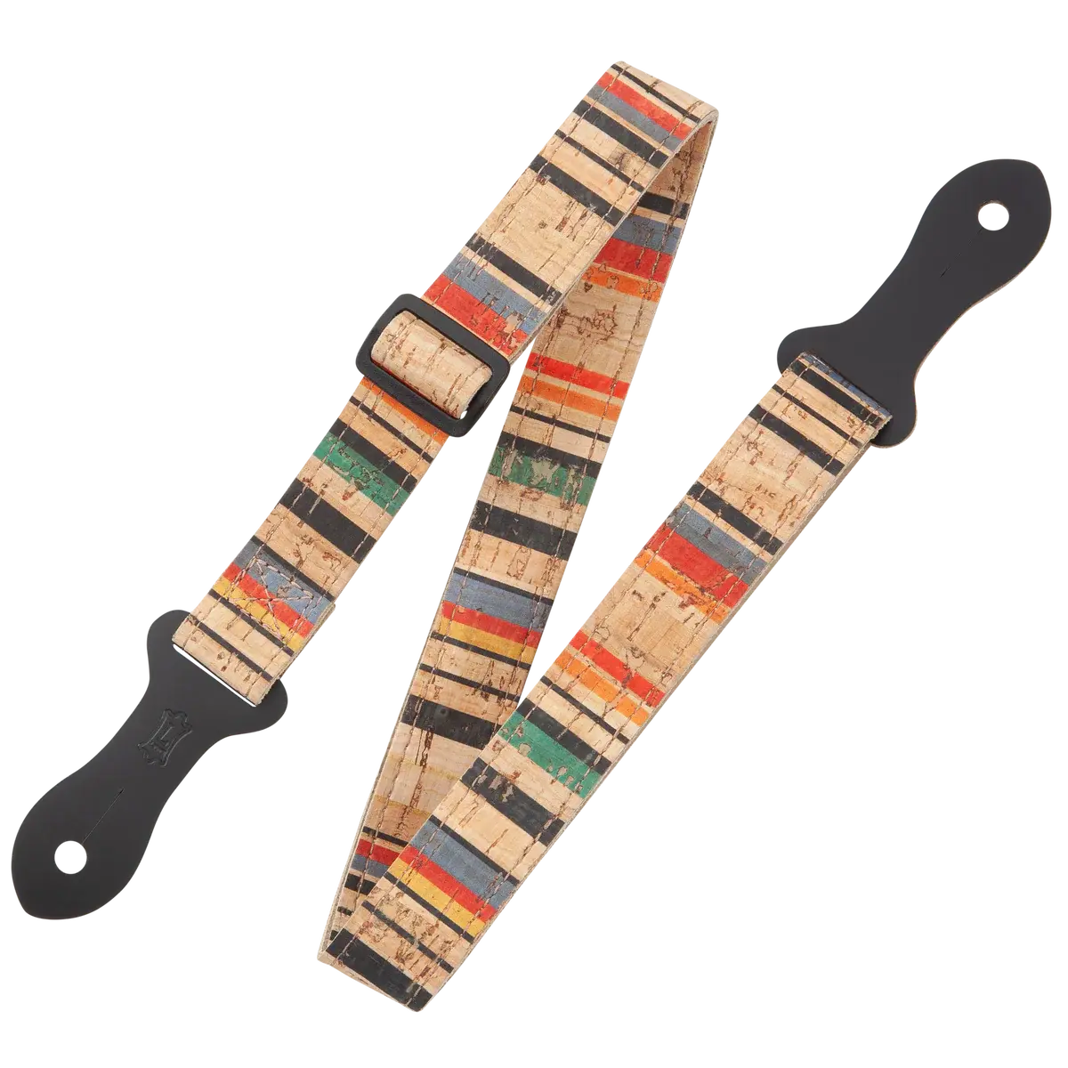Levy's MX23ALL-001 1 Wide Cork Mandolin, Ukulele, Guitar Strap