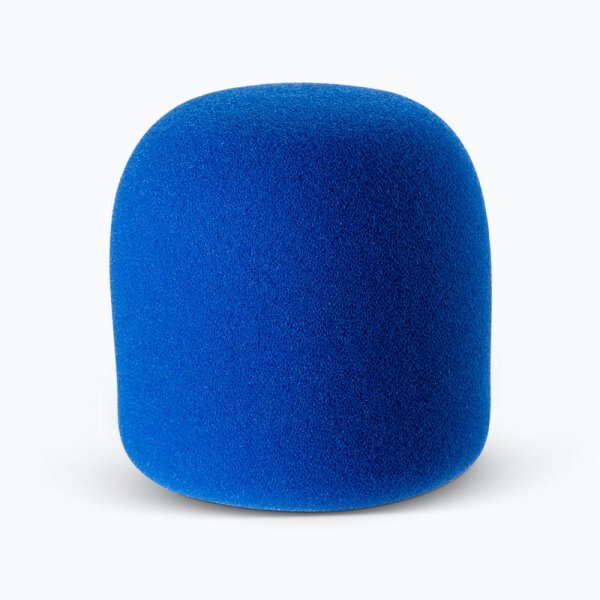 On Stage ASWS5BL Blue Ball Type Windscreen