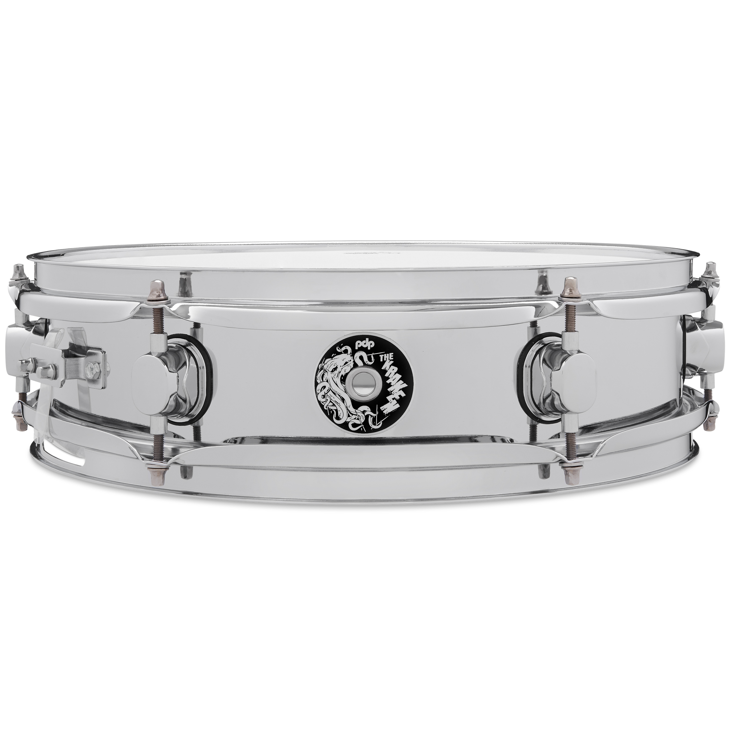 PDP The Kraken Piccolo Snare Drum - 3.5 inches x 13 inches - Polished Chrome